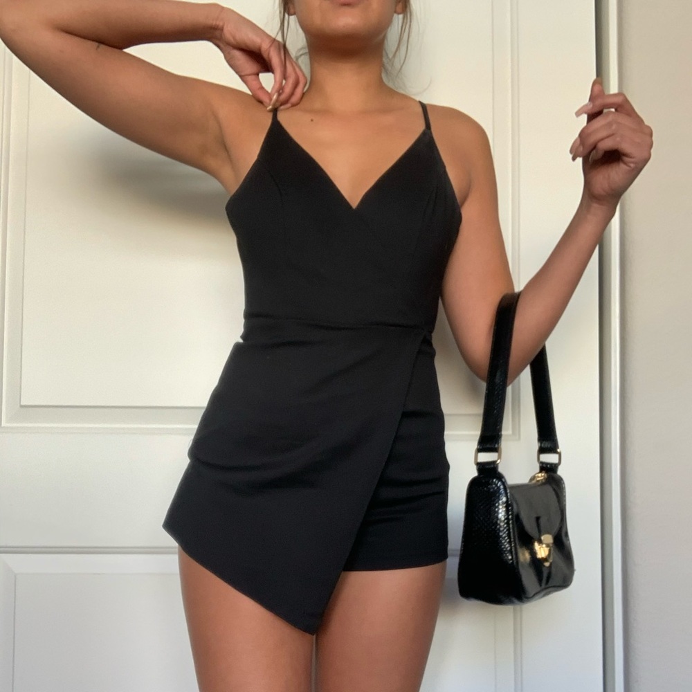 Princess Polly Black Romper